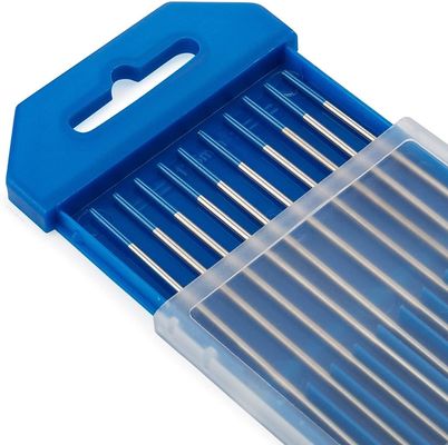 Blu 2% Lantano TIG 1/16' x 7' 10 Pack WL20 Elettrodi di tungsteno con finitura a terra