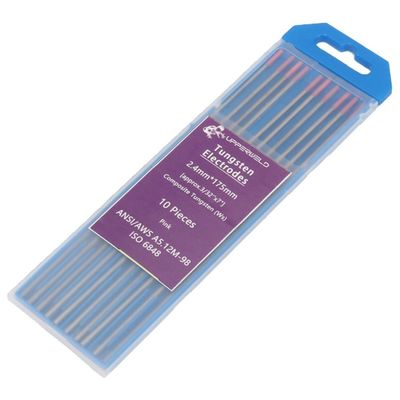 175mm 1/8' 'Elettrodo rosa di tungsteno per WP17/18/26 TIG Torcia Saldatura accessorio strumento