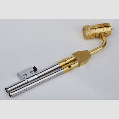 Torcia di saldatura all'aperto a butano portatile certificata ISO9001 per pistola a fiamma a gas di propano MAPP