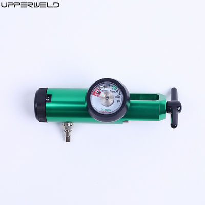 0-15 litri al minuto Regulatore di ossigeno con funzione di flusso elevato e connessione CGA 870