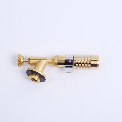 Pistola a fiamma portatile in ottone di plastica in acciaio inossidabile per gas di butano e torcia culinaria