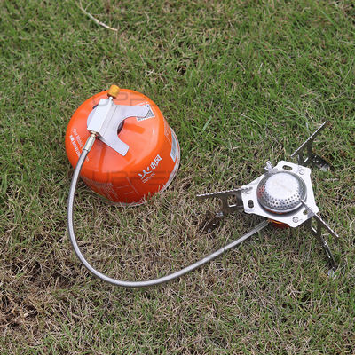 Stufa da campeggio a prova di vento a potenza di fuoco da 4600 W con accensione piezo leggera e portatile