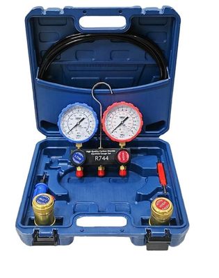 80cm Manifold Gauge Set per il filone superiore R744 condizionatore d'aria G1/4-19 OBM personalizzato