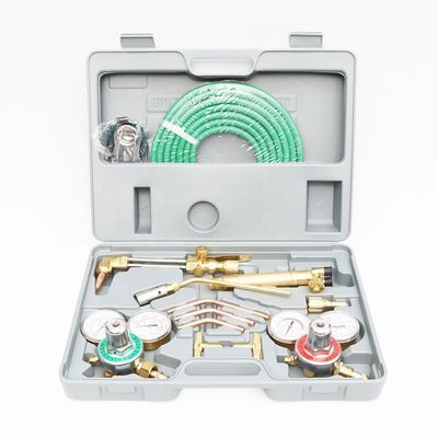 Acetilene Inlet 5/8" Connection Upper Portable Oxygen Cutting Torch and Welding Kit