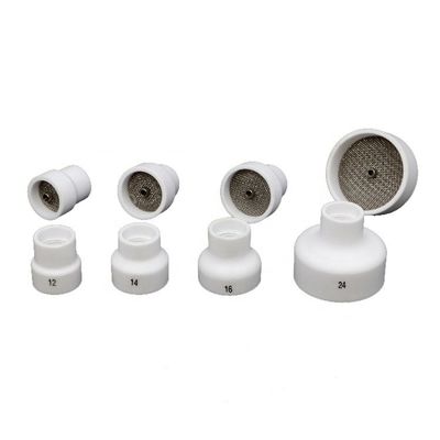 Coppe di saldatura Tig per torcia di saldatura WP17 18 26 Consumabili in ceramica bianca Tig 0,05 kg