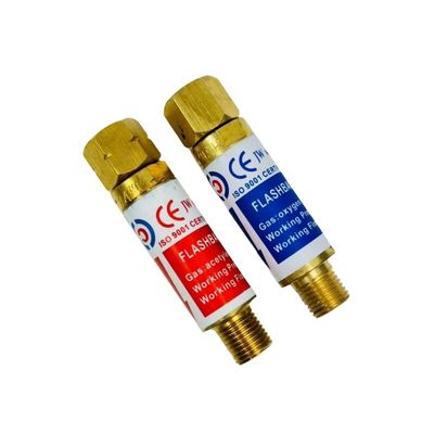 Taglio del tubo di fiamma del gas ossigeno acetilene arrester flashback per accessori di saldatura