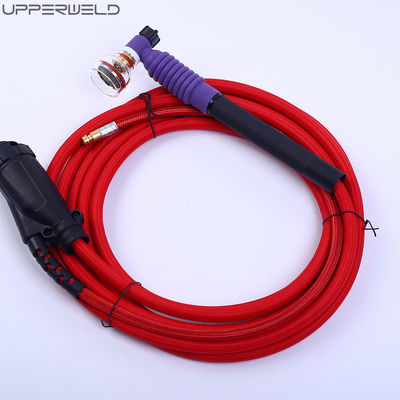 100% di prova passato con raffreddamento ad aria Tig Saldatura Kit Torcia interruttori regolabili raffreddati a gas WP-17