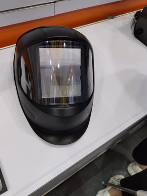 Grande schermo di visualizzazione Energia solare Casco di saldatura auto-oscurante per saldatore TIG MIG Made