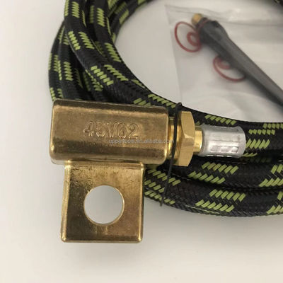 Torcia di saldatura WP-18 TIG personalizzata con testa flessibile e pulsante di cambio raffreddato ad acqua