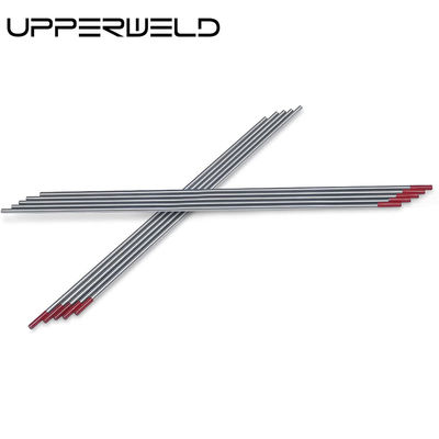 10-Pack 2% Thoriated Red WT20 3/32&quot; TIG Electrodi di tungsteno di saldatura Lunghezza 150mm
