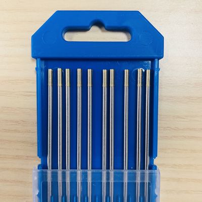 1/8'' 3/32' 2% di oro lantanizzato WL15 elettrodo di tungsteno per saldatura STIG 10-pack