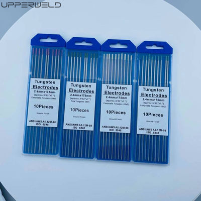 1/8'' 3/32' 2% di oro lantanizzato WL15 elettrodo di tungsteno per saldatura STIG 10-pack