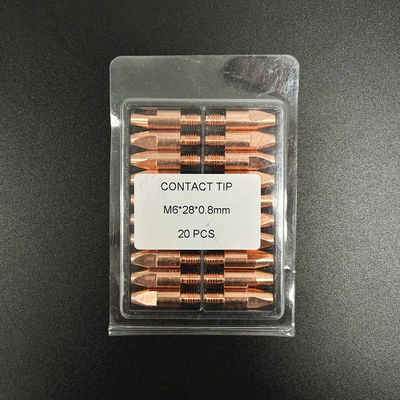 M6 28 0,8MM in ottone per la connessione con la torcia di saldatura Mig nell'industria della saldatura