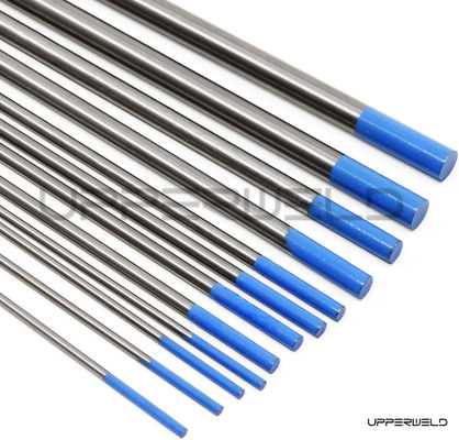 Elettrodi di tungsteno per saldatura a 175 mm al 2% di lantano blu TIG per risultati di saldatura durevoli
