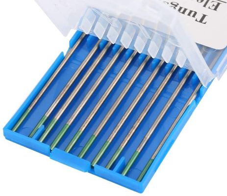 175 mm 1,6 mm Lantano verde puro di tungsteno Tig elettrodo di saldatura 10 pcs Quantità del pacchetto