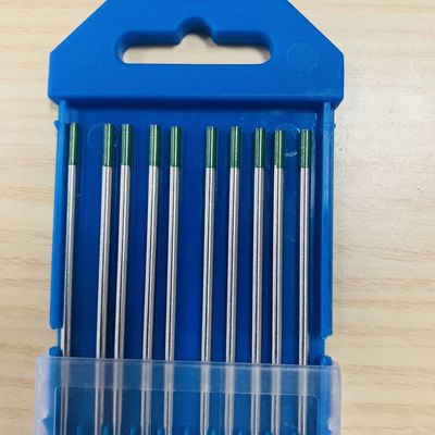 175 mm 1,6 mm Lantano verde puro di tungsteno Tig elettrodo di saldatura 10 pcs Quantità del pacchetto