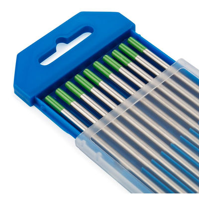 175 mm 1,6 mm Lantano verde puro di tungsteno Tig elettrodo di saldatura 10 pcs Quantità del pacchetto