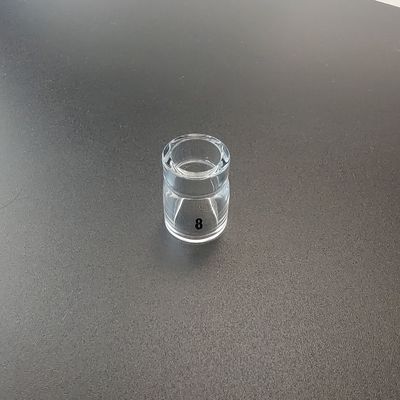 Stubby Lenti a gas TIG Kit coppa di saldatura per cristallo trasparente ugello di raffreddamento Acqua raffreddata