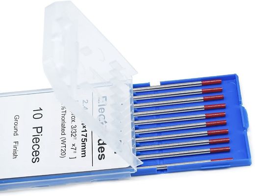 Scatena il tuo potenziale di saldatura con WT20 3/32 2.4mm*175mm elettrodi di tungsteno rosso