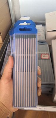 Elettrodi di tungsteno di saldatura in oro da 2,4 mm * 175 mm 3/32 WL15 Tig per applicazioni di saldatura
