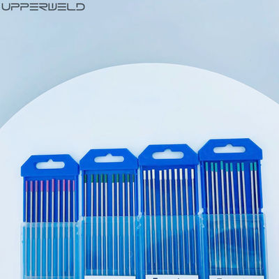 WE3 elettrodi di tungsteno testa nera composito di tungsteno 2,4 mm * 175 mm Ideale per saldatura TIG