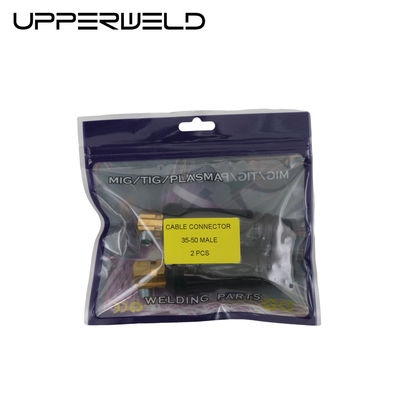 MIG Torch accessori cavi di saldatura giunto connettore rapido 35-50 maschio connettore cavi Euro stile