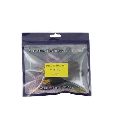 2.4mm Cable connector 10-25male Gas Power MIG Saldatura Torcia accessori