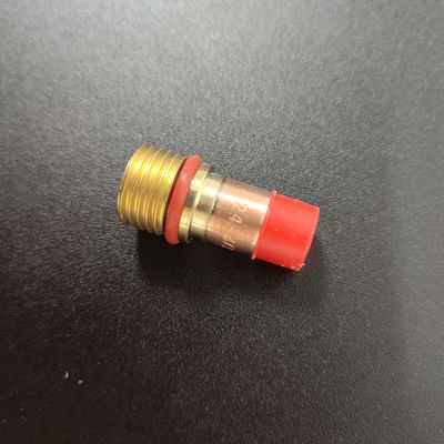 2.4 mm TIG Saldatura Torcia Stubby Lenti a gas Kit Coppa di vetro per WP-17/18/26 raffreddamento dell'aria