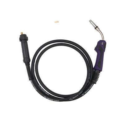 25KD Black MIG Welding Torch Accessorio superiore per la macchina di saldatura raffreddata ad aria