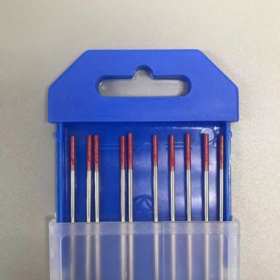 TIG Consumabili di saldatura 2% Toriato Testa rossa elettrodi di tungsteno WT20 1,6 mm superiore