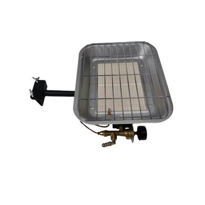 Riscaldatore a gas per campeggio esterno certificato CE con potenza da 3,0 kW a 4,5 kW e design pieghevole