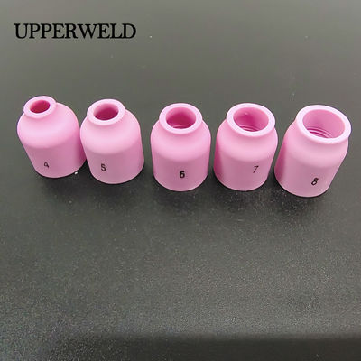 WP 17 18 26 Kit di lenti a gas per torcia TIG con 18 pezzi di tazza ceramica/ugello in alluminio/colletto