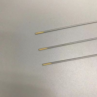 Elettrodi di tungsteno WL15 1,5% testa dorata lantanata 1,6 mm per i consumabili di saldatura TIG