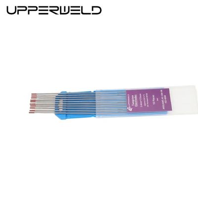 TIG Electrodi di tungsteno di saldatura 2% WT20 rosso toriato 10-Pack 175 150mm 2.4mm 3/32 Inch