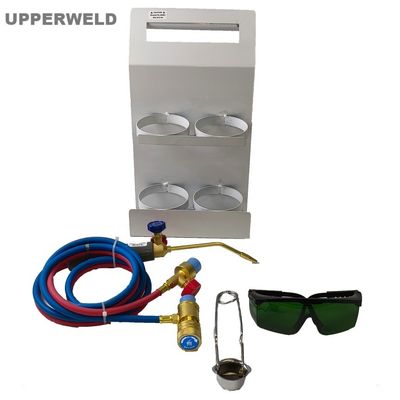 Kit di torce per il taglio di acetilene e ossigeno in ottone per saldatura e taglio di utensili