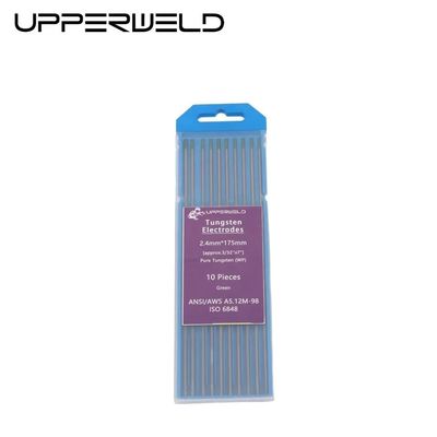 Supporto OEM UPPERWELD WP TIG Electrodi di tungsteno di saldatura 10-pack 175 150mm 2.4mm 3/32 pollici