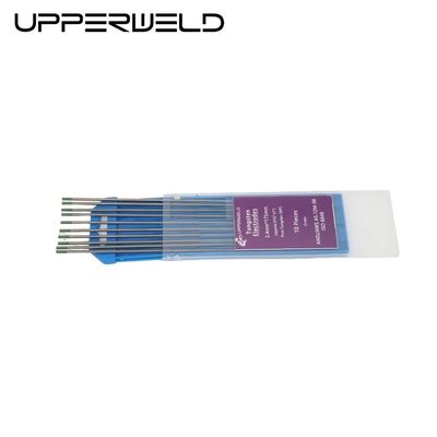 Supporto OEM UPPERWELD WP TIG Electrodi di tungsteno di saldatura 10-pack 175 150mm 2.4mm 3/32 pollici