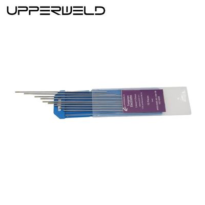 TIG Saldatura 2% Lantano di Tungsteno Rodo Oro WL15 10-Pack 175 150mm 2.4mm 3/32 Inch