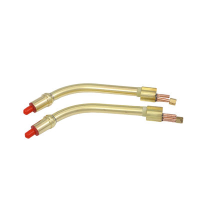 150 Ampere MIG Torch 501D Collo di cigno Saldatura mitragliatrice Consumabili con ugello in ottone 10PCS