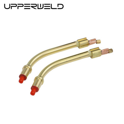 150 Ampere MIG Torch 501D Collo di cigno Saldatura mitragliatrice Consumabili con ugello in ottone 10PCS