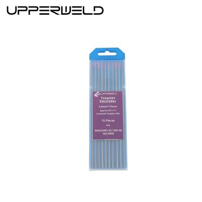 Composto TIG Welding Ws Electrodi di Tungsteno Pink Ws 10-Pack 175 150mm 2.4mm 3/32 Inch