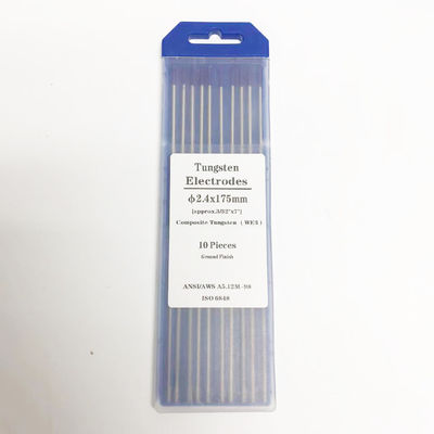 Soluzioni di saldatura elettrodi di tungsteno WE3 viola composito 3/32 x 7 per la saldatura DC/AC