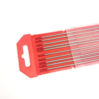 Scalde di saldatura punta rossa 2.4mm*175mm TIG accessori di saldatura per la corrente di saldatura 40-230A