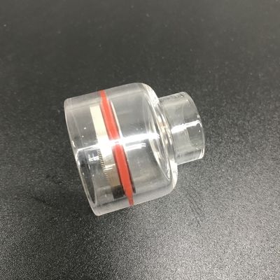WP-9/20 Kit di ugelli di quarzo trasparente di grande dimensione per accessori di saldatura a tig di 2,4 mm
