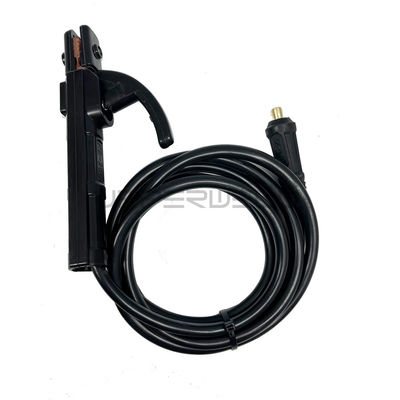 200A Set di cavi di saldatura a corrente nominale con portaelettrodi in ottone e connettore UE 10-25