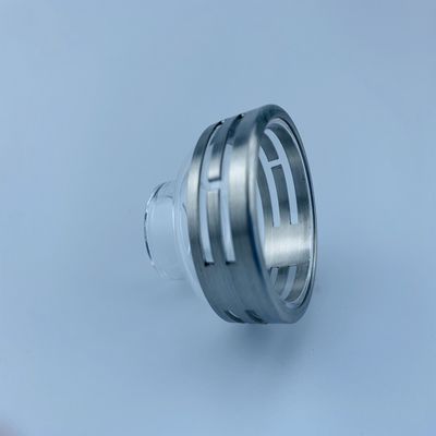 Nozzolo in quarzo ad anello di acciaio per una migliore copertura del gas nelle applicazioni di saldatura TIG