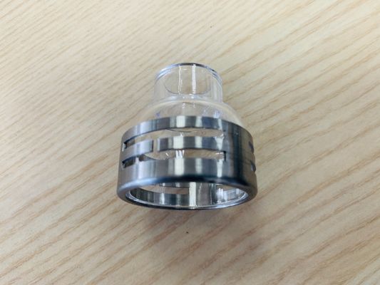 Nozzolo in quarzo ad anello di acciaio per una migliore copertura del gas nelle applicazioni di saldatura TIG