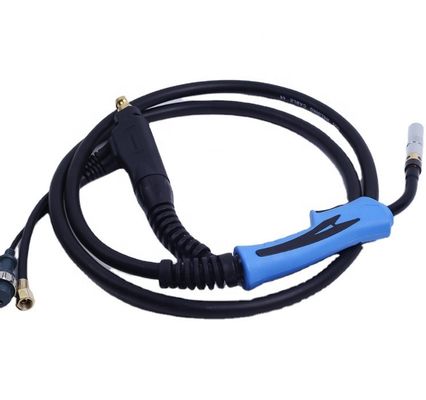 Torcia di saldatura di taglio industriale con cavo Euro Connector da 10 piedi e saldatura MIG