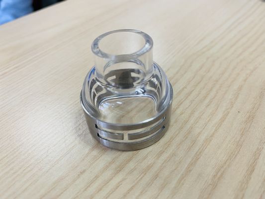 Nozzolo in quarzo ad anello di acciaio per una migliore copertura del gas nelle applicazioni di saldatura TIG