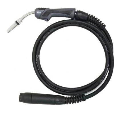 Macchine di saldatura in acciaio inossidabile e plastica 24KD Nero 16ft MIG Air Cooled Saldatura Torcia